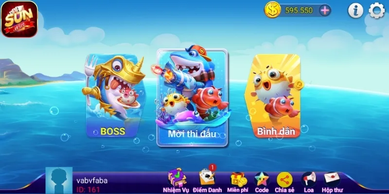 Game Bắn Cá Ăn Tiền Trải Nghiệm Giải Trí Sinh Động Tại SUNWIN