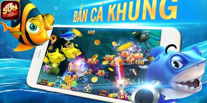 Không gian đại dương giải trí sống động